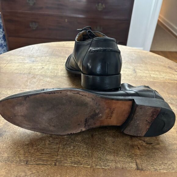 Vintage Johnston & Murphy Cap Toe lace oxfords 12 M - Picture 7 of 9